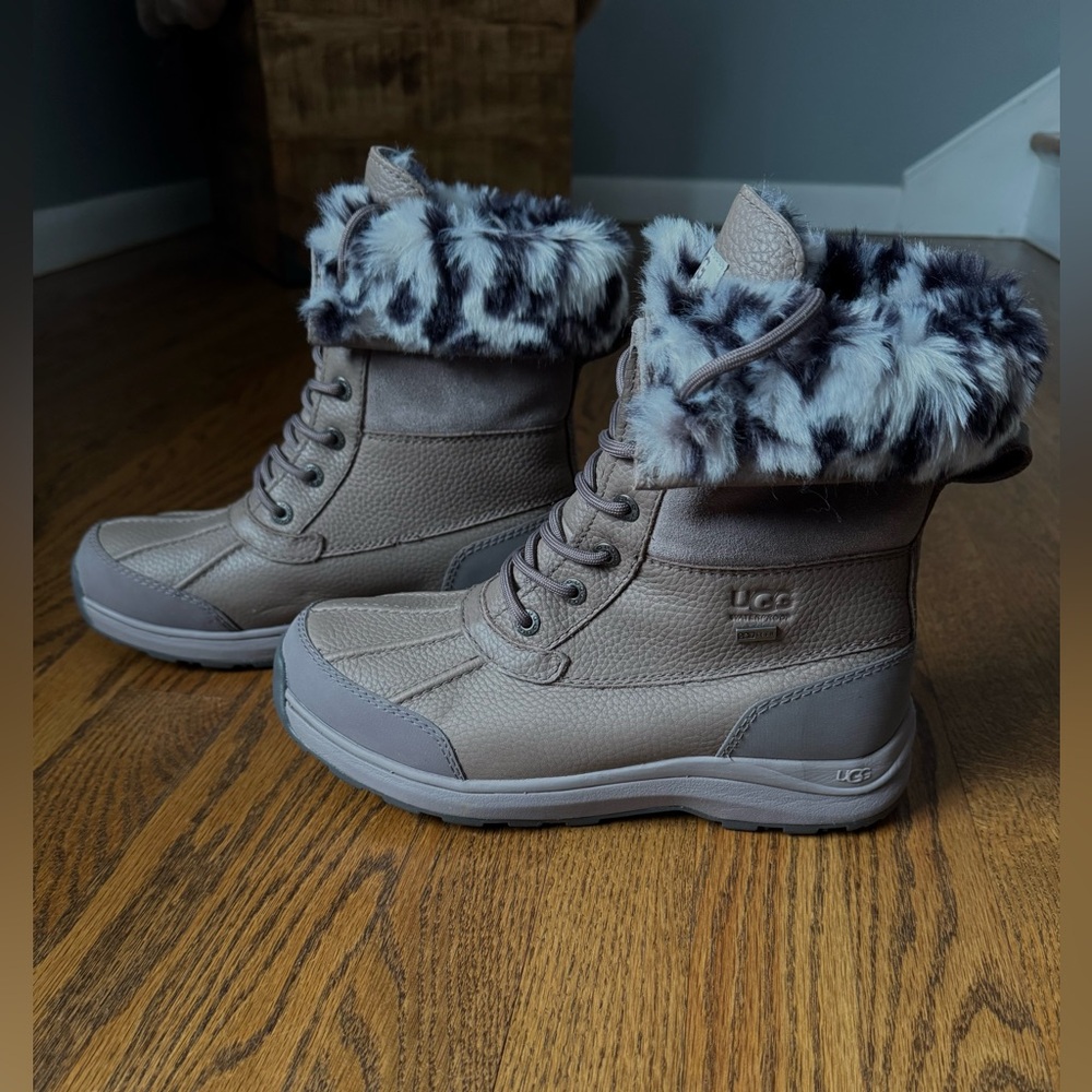 Ugg Adirondack III Waterproof Boots in Panther Grey